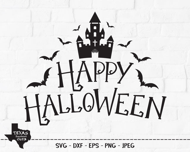 Happy Halloween | Halloween SVG SVG Texas Southern Cuts 