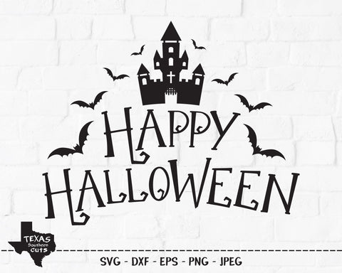 Happy Halloween | Halloween SVG SVG Texas Southern Cuts 