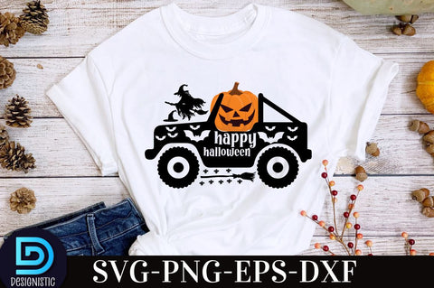 happy Halloween, Halloween T shirt Design, SVG DESIGNISTIC 