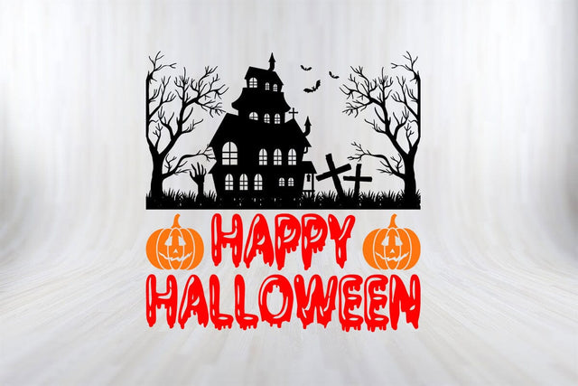 Happy Halloween Horror Night Funny Halloween SVG PNG Craft Cut File SVG SVG Print File 