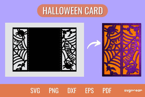 Happy Halloween Invitation Svg SVG SvgOcean 