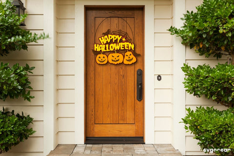 Happy Halloween Layered Paper Cut Designs 3D Paper SvgOcean 