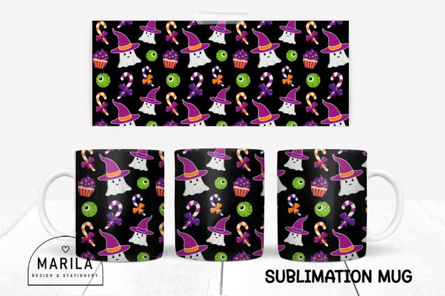 Happy Halloween Mug Sublimation design #11 Sublimation Marilakits 