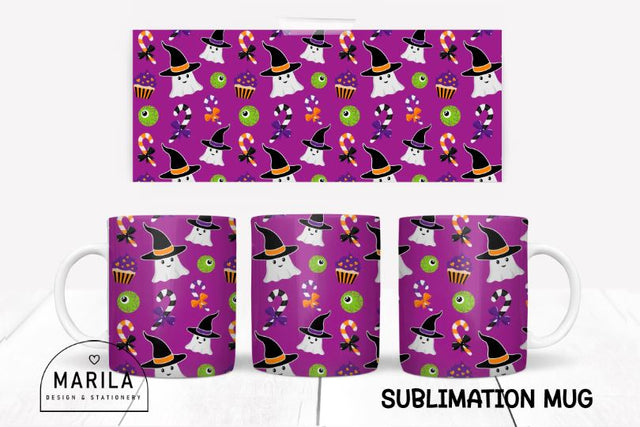 Happy Halloween Mug Sublimation design #12 Sublimation Marilakits 