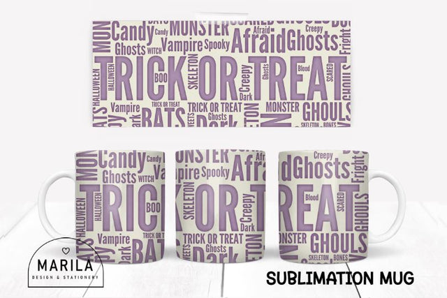 Happy Halloween Mug Sublimation design #14 Sublimation Marilakits 