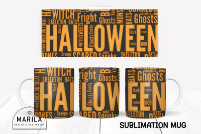 Happy Halloween Mug Sublimation design #15 Sublimation Marilakits 
