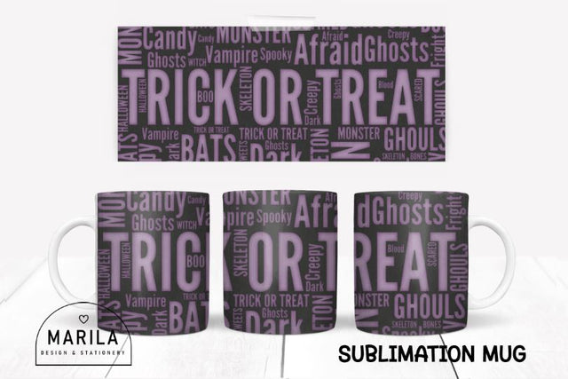 Happy Halloween Mug Sublimation design #17 Sublimation Marilakits 