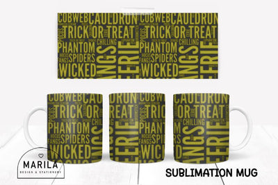 Happy Halloween Mug Sublimation design #19 Sublimation Marilakits 