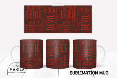 Happy Halloween Mug Sublimation design #20 Sublimation Marilakits 