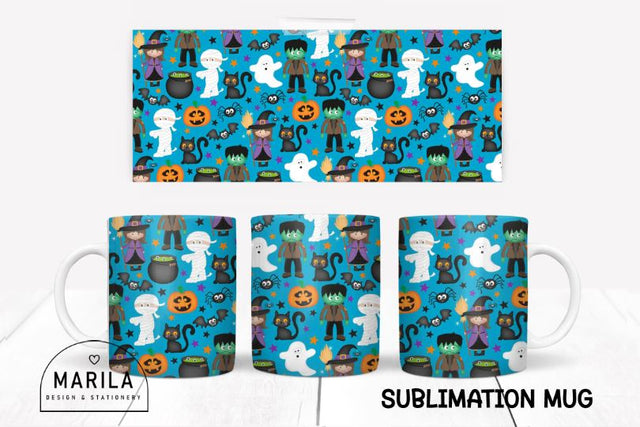 Happy Halloween Mug Sublimation design #22 Sublimation Marilakits 