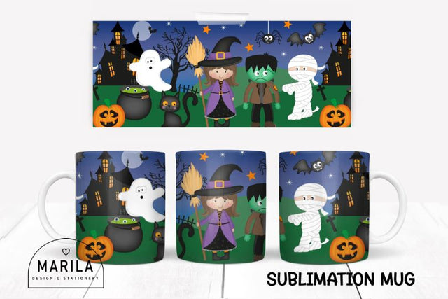 Happy Halloween Mug Sublimation design #24 Sublimation Marilakits 