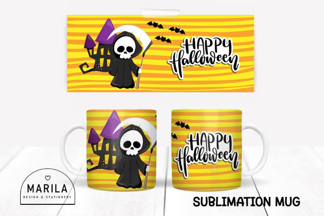 Happy Halloween Mug Sublimation design #7 Sublimation Marilakits 
