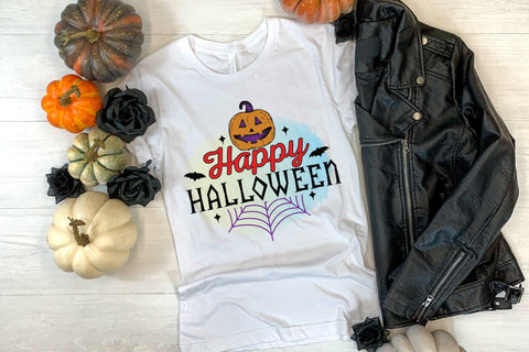 Happy Halloween PNG Sublimation Design Sublimation CraftLabSVG 