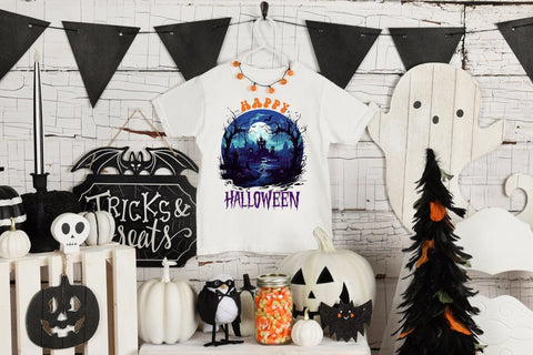 Happy Halloween PNG Sublimation Design Sublimation CraftLabSVG 