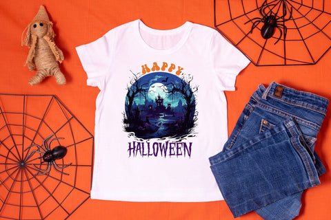 Happy Halloween PNG Sublimation Design Sublimation CraftLabSVG 