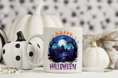Happy Halloween PNG Sublimation Design Sublimation CraftLabSVG 