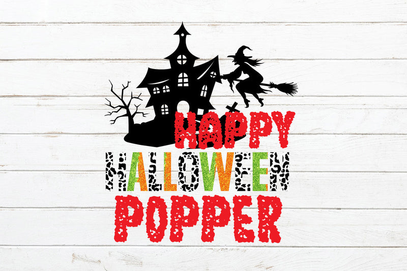 Happy Halloween Popper Sublimation Design Sublimation Rafiqul20606 