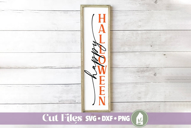 Happy Halloween Porch Sign SVG, Halloween SVG SVG LilleJuniper 