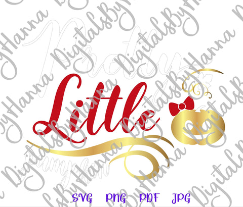 Happy Halloween Pretty Little Pumpkin Print & Cut SVG Digitals by Hanna 