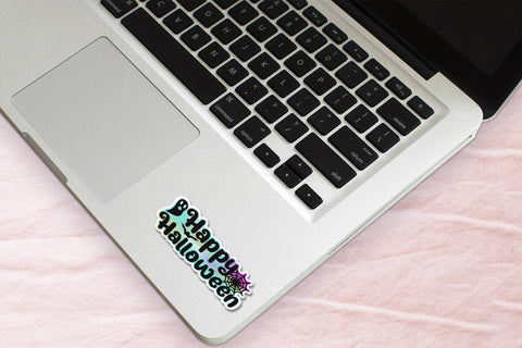 Happy Halloween Printable Sticker PNG Sublimation CraftLabSVG 