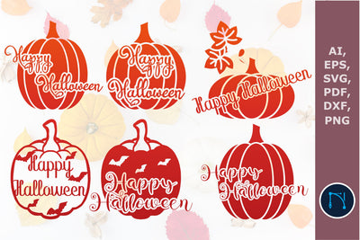 Happy Halloween Pumpkin SVG bundle SVG MD JOYNAL ABDIN 