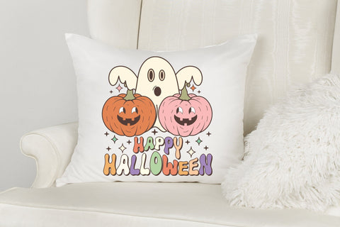 Happy Halloween Retro Sublimation Design Sublimation CraftLabSVG 