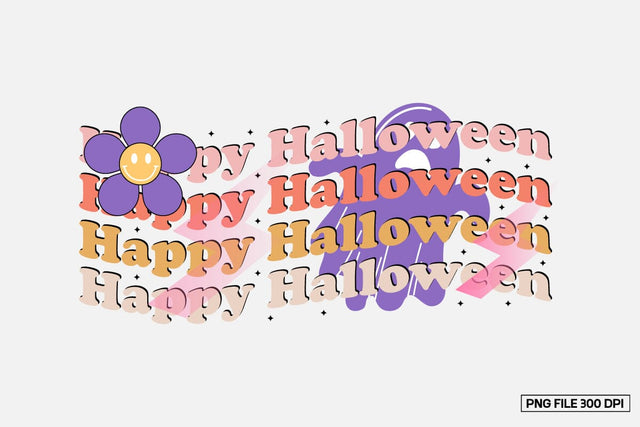 Happy Halloween sublimation design Sublimation designmaster24 