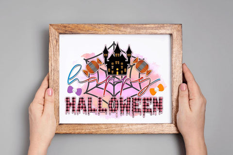 Happy halloween Sublimation PNG, Sublimation Halloween Design Sublimation Regulrcrative 