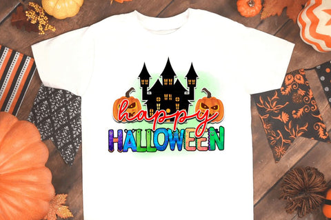 Happy halloween Sublimation PNG, Sublimation Halloween Design Sublimation Regulrcrative 