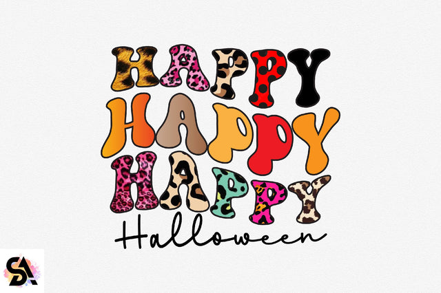 Happy Halloween Sublimation SVGArt 