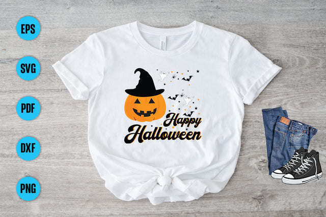 Happy Halloween SVG And Cut Files Designs SVG Debashish Barman 