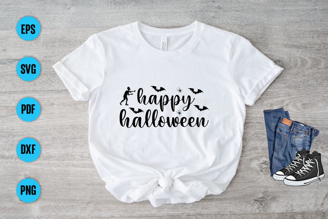 Happy Halloween SVG And Cut Files Designs SVG Debashish Barman 