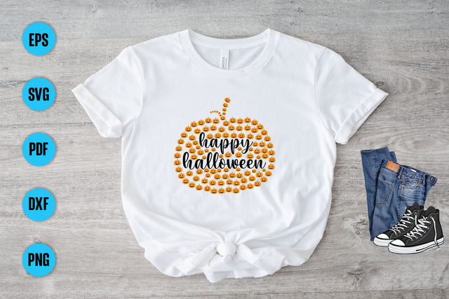 Happy Halloween SVG And Cut Files Designs SVG Debashish Barman 