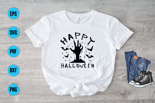 Happy Halloween SVG And Cut Files Designs SVG Debashish Barman 