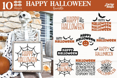 Happy Halloween SVG Bundle | Halloween SVG Bundle SVG Carla C Designs 