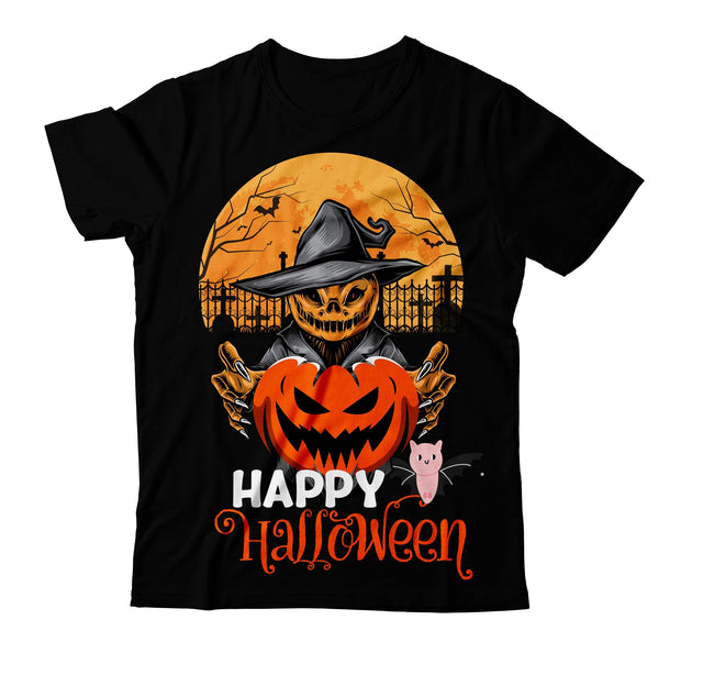 Happy Halloween SVG Cut File, Happy Halloween Sublimation Design, Halloween SVG bundle, Halloween Quotes SVG ,Halloween SVG Sublimation Design, Trick or Treat SVG SVG BlackCatsMedia 