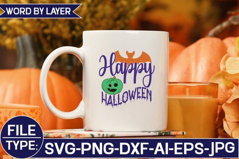 Happy Halloween SVG Cut File SVG Studio Innate 
