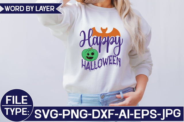 Happy Halloween SVG Cut File SVG Studio Innate 