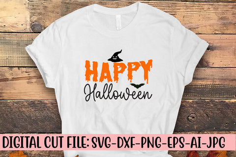 Happy Halloween SVG Cut File SVG Syaman 