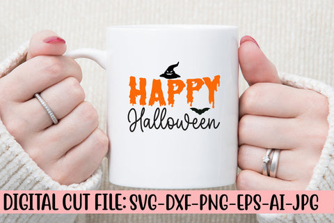 Happy Halloween SVG Cut File SVG Syaman 