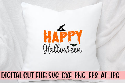 Happy Halloween SVG Cut File SVG Syaman 