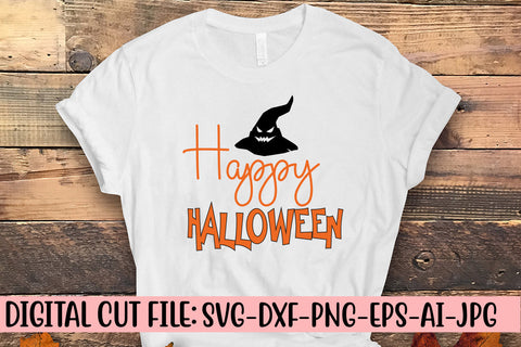 Happy Halloween SVG Cut File SVG Syaman 