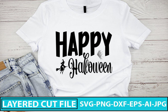 Happy Halloween SVG Cut File SVG Syaman 