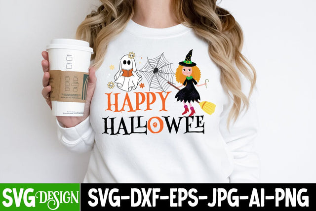 Happy Halloween SVG Cutting File, Happy Halloween Sublimation Design, Halloween SVG bundle, Halloween Quotes SVG ,Halloween SVG Sublimation Design, Trick or Treat SVG SVG BlackCatsMedia 