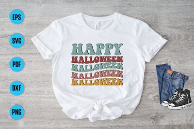 Happy Halloween Svg Design, Happy Halloween Svg Cut File, Halloween Svg, Halloween Svg File, Halloween Svg Designs SVG Debashish Barman 