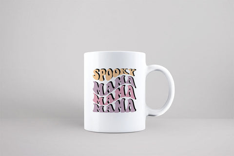 Happy Halloween Svg Design, Spooky Mama Svg Cut File, Halloween Svg, Halloween Svg File, Halloween Svg Designs SVG Debashish Barman 