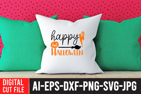 Happy Halloween SVG Design SVG BlackCatsMedia 