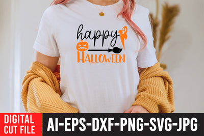 Happy Halloween SVG Design SVG BlackCatsMedia 