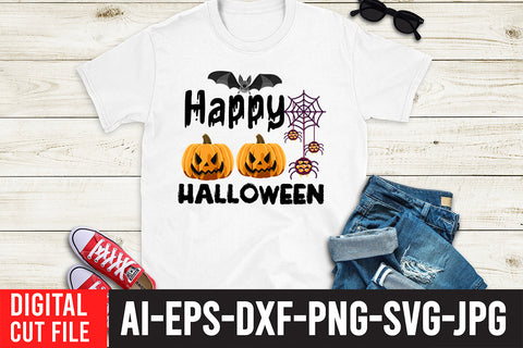 Happy Halloween SVG Design SVG BlackCatsMedia 