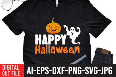 Happy Halloween SVG Design SVG BlackCatsMedia 